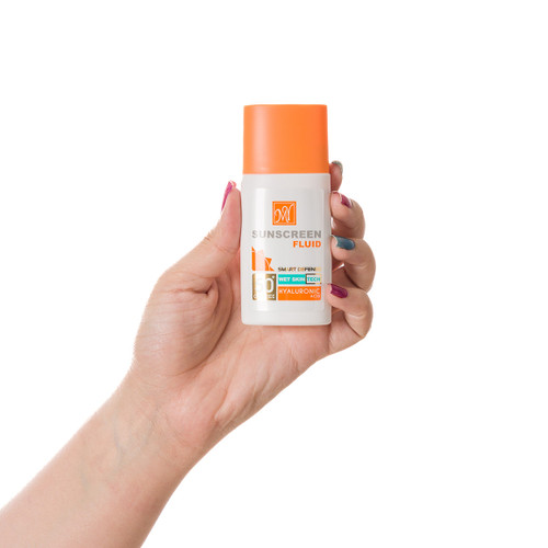 کرم ضدآفتاب بی رنگ SPF 50 فلوییدی مای